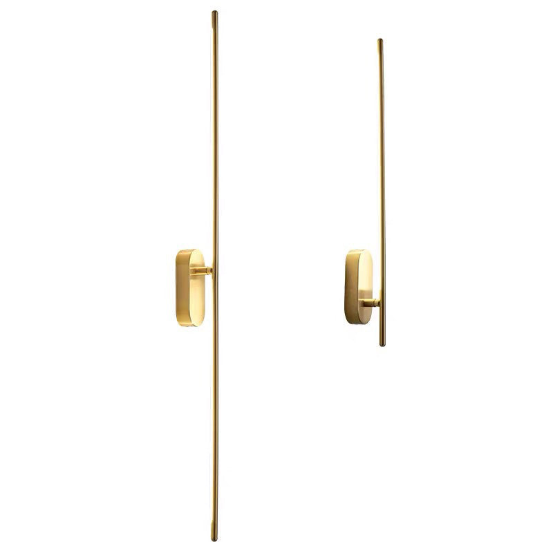 Linear Strip Wall Lighting Modern Metal Wall Mount Lamp for Bedroom Living Room | Kalsten
