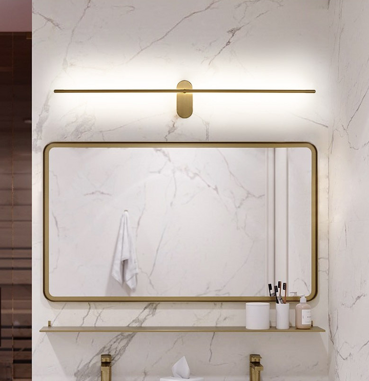 Linear Strip Wall Lighting Modern Metal Wall Mount Lamp for Bedroom Living Room | Kalsten