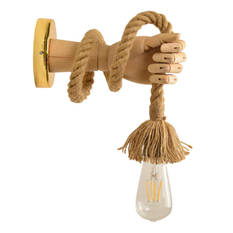 Wooden Bedside Wall Lamp Led European Creative Indoor Light | Kalsten