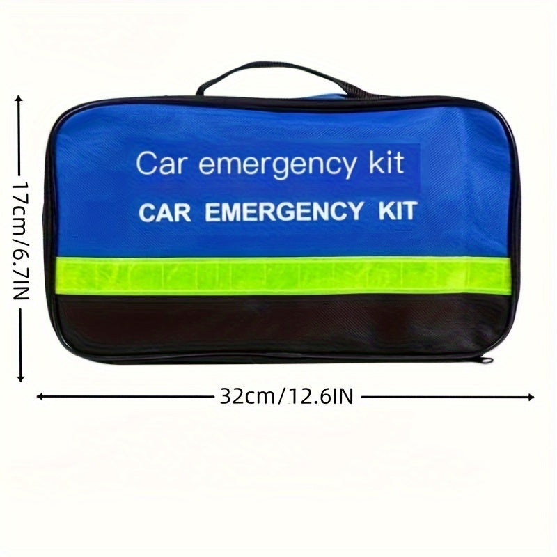 Car Emergency Kit – Complete Safety Set with Warning Triangle, Jump Cables and Safety Vest | Kalsten