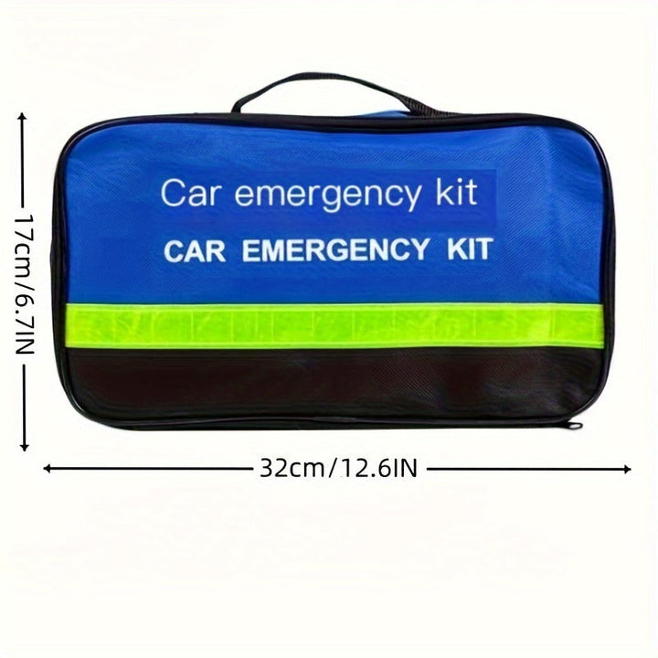 Car Emergency Kit – Complete Safety Set with Warning Triangle, Jump Cables and Safety Vest | Kalsten