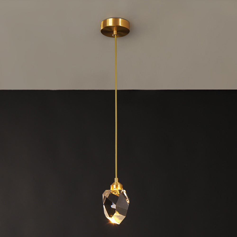 Creative Modern Crystal Gold Raindrop Chandelier | Kalsten