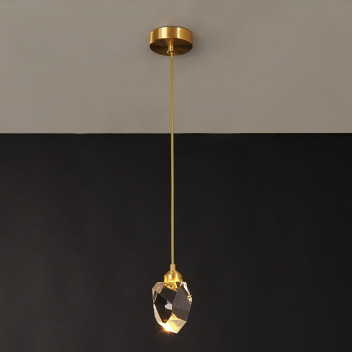 Creative Modern Crystal Gold Raindrop Chandelier | Kalsten