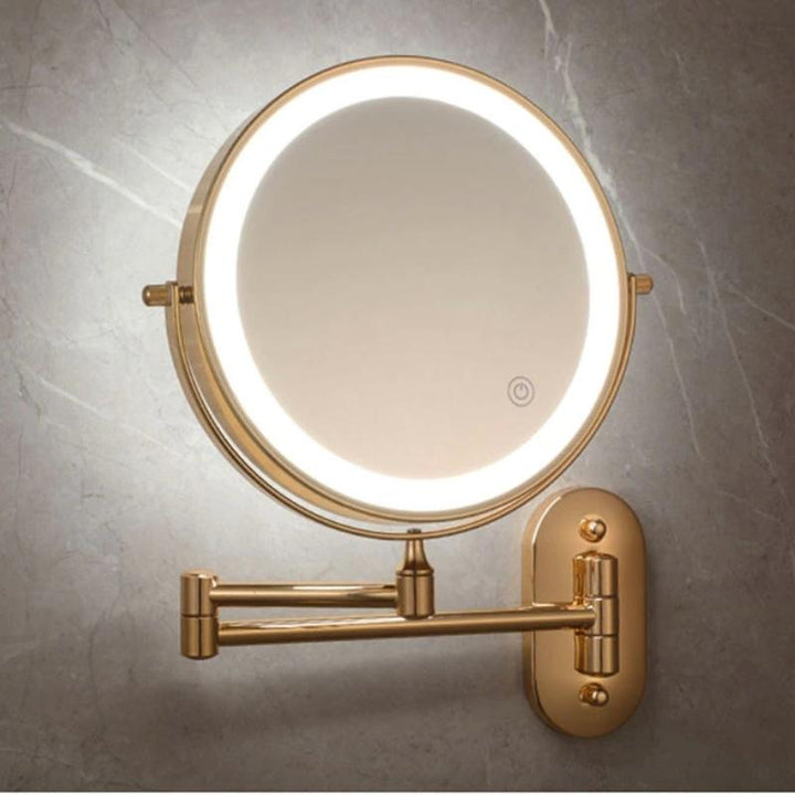 LED cosmetic mirror with magnification & USB battery | Kalsten