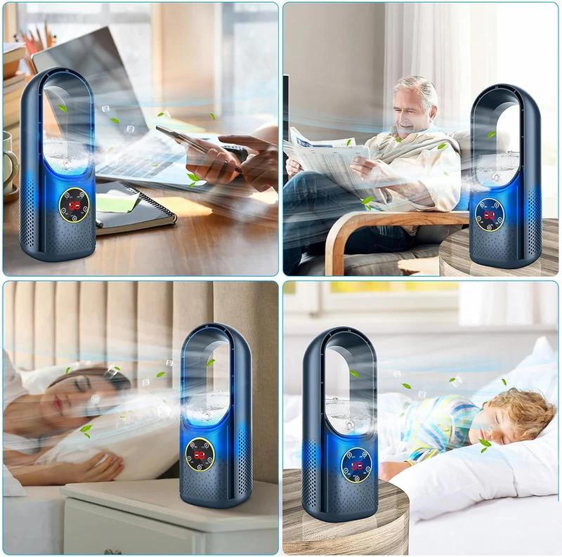 Kalsten | 2025 Blade-Free Silent Portable Air Conditioner for Home and Office