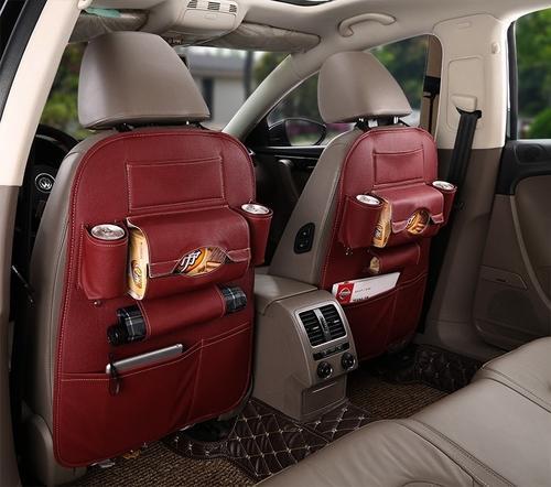 Noxord | Leather Car Seat Back Organizer