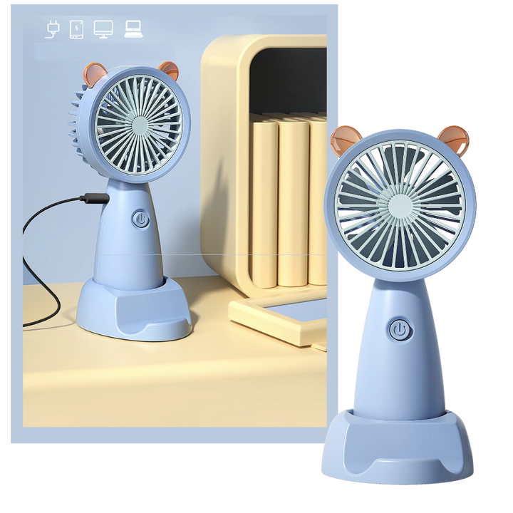 Mini USB Fan With Phone Holder | Kalsten