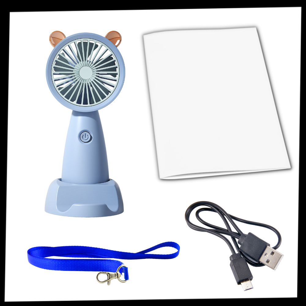 Mini USB Fan With Phone Holder | Kalsten