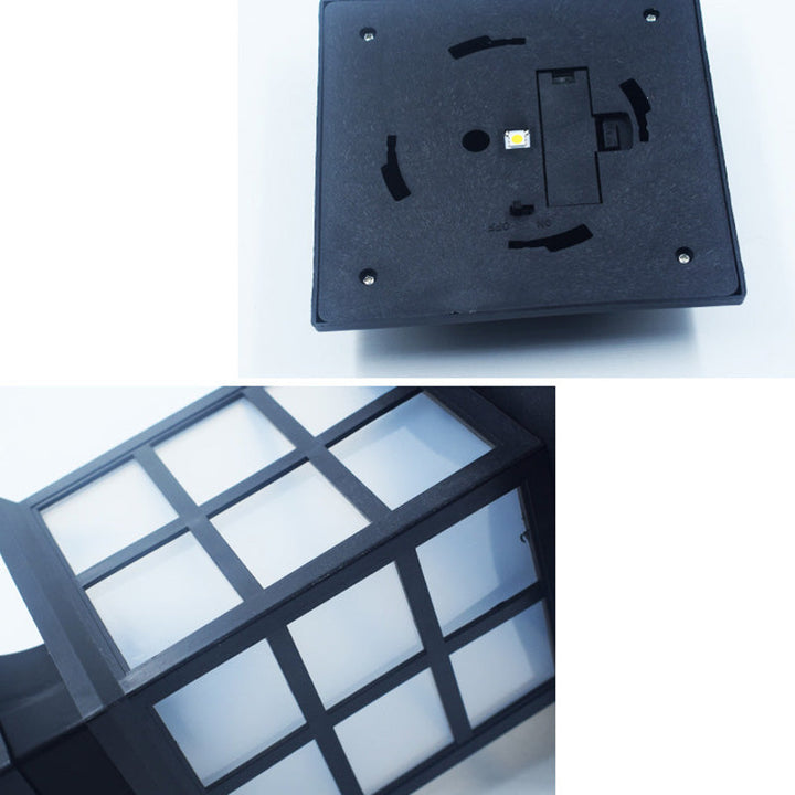 Traditional European Waterproof Solar ABS PC Plastic Rectangular LED Landscape Lighting For Garden | Kalsten