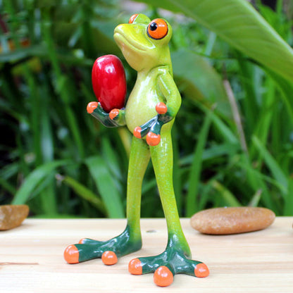 BowLift | Festival Frog Resin Crafts Frog Pastoral Ornament