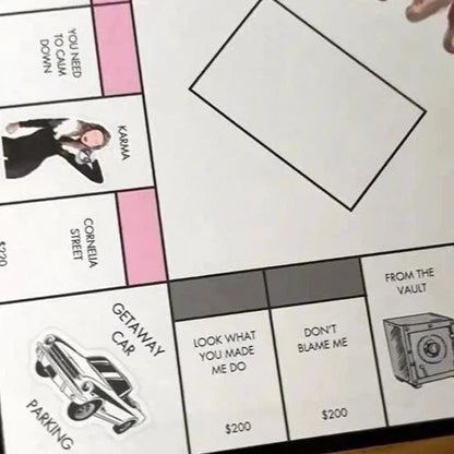 BowLift | SWIFTOPOLY - TS 'Swiftie' Monopoly Board Game