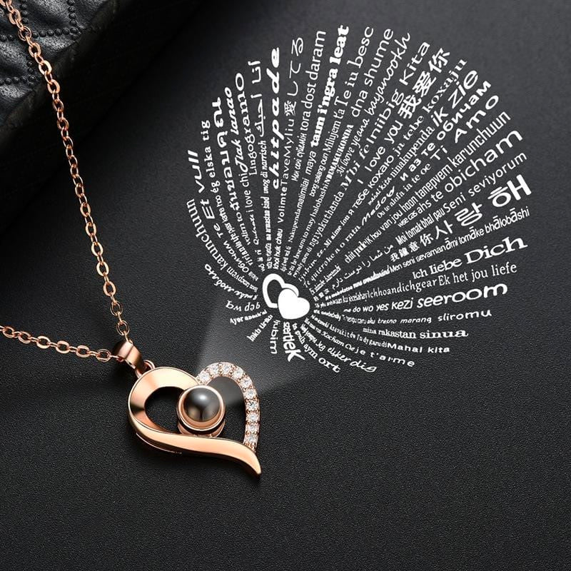 Kalsten | 100 Languages "I Love You" Necklace