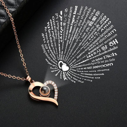 BowLift | 100 Languages "I Love You" Necklace