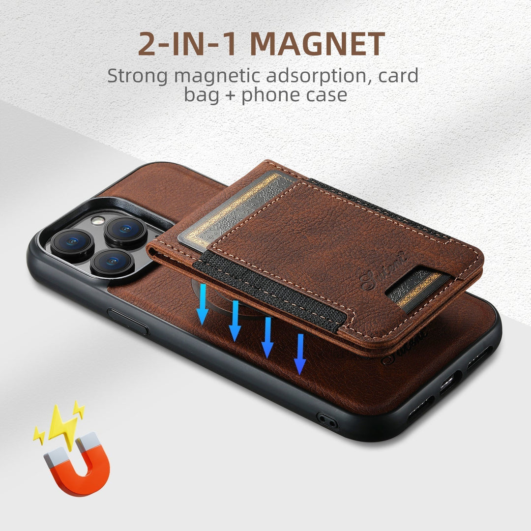 Kalsten | Leather phone case with card holder and MagSafe compatibility