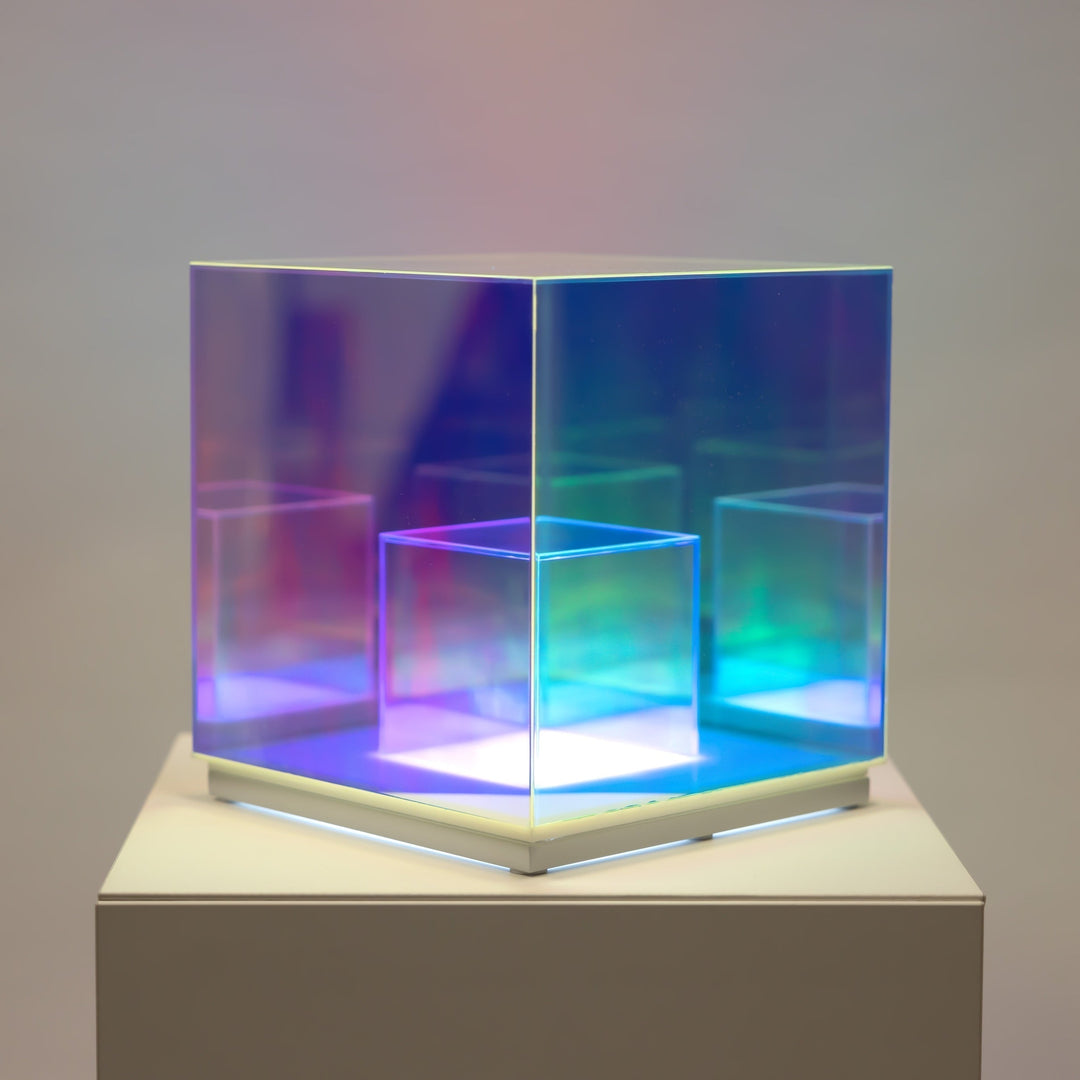 Concentric Cube Table Lamp, Modern Lighting | Kalsten