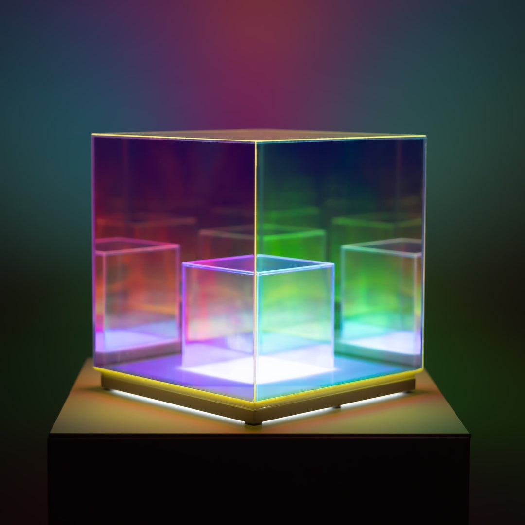 Concentric Cube Table Lamp, Modern Lighting | Kalsten