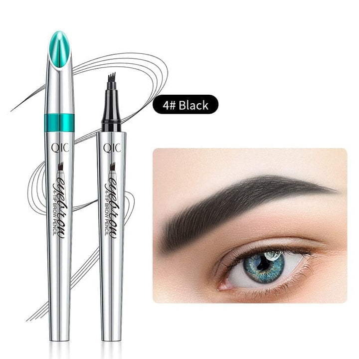 Kalsten | 3D Waterproof Microblading Eyebrow Pen 4 Fork Tip Tattoo Pencil