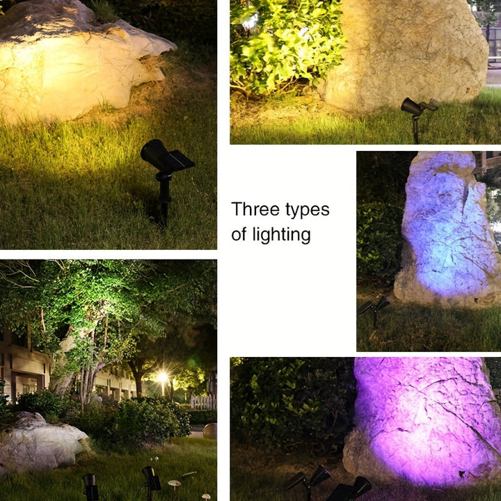 SolarLuxe Spotlight - Sustainable 9LED Garden Lighting | Kalsten