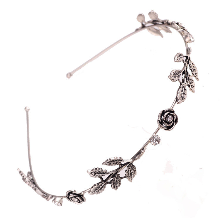 Ladies Elegant Headband with Luxurious Leaf Design Kalsten