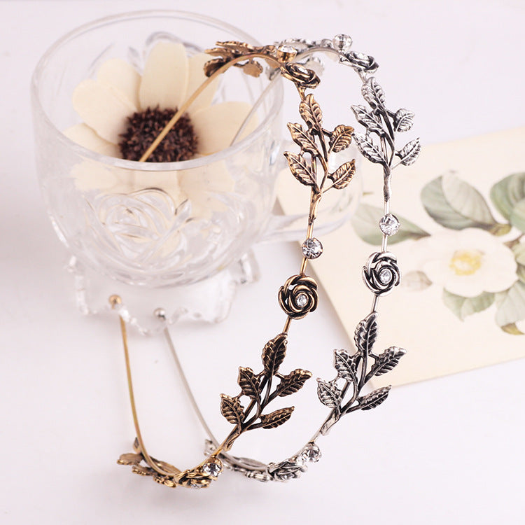 Ladies Elegant Headband with Luxurious Leaf Design Kalsten