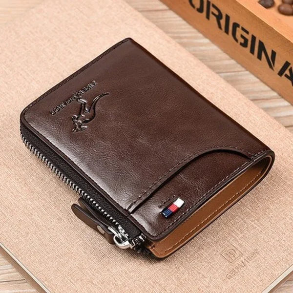 Kalsten | Men's multifunctional RFID-blocking, waterproof and durable PU leather wallet for men