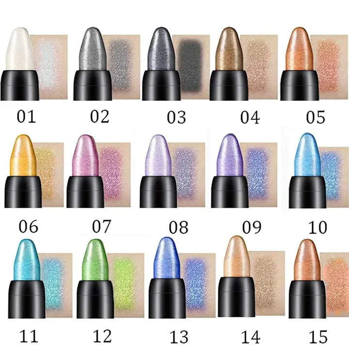 Kalsten | 15 Color Highlighter Eye Shadow Stick