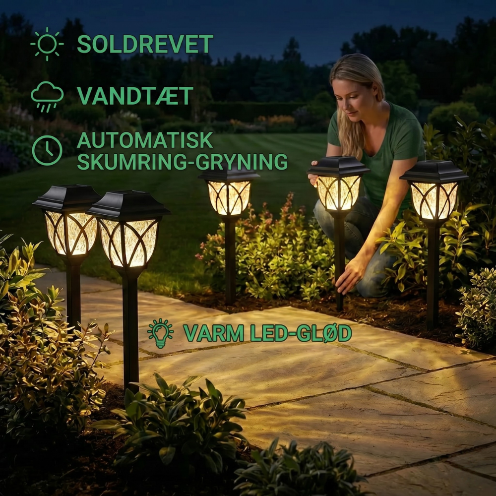 LumaPath Solar Light for Garden Paths | Kalsten