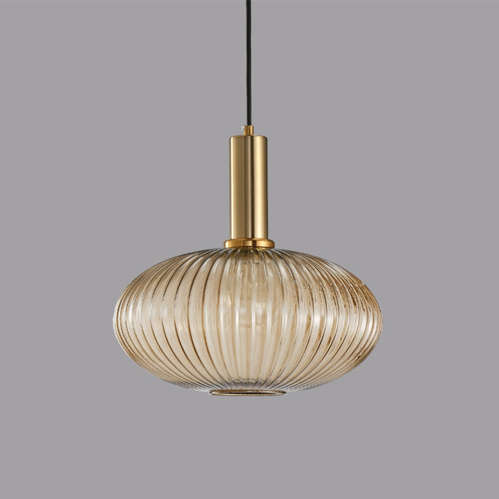 Vintage Stained Glass Lantern Shape Pendant Light | Kalsten