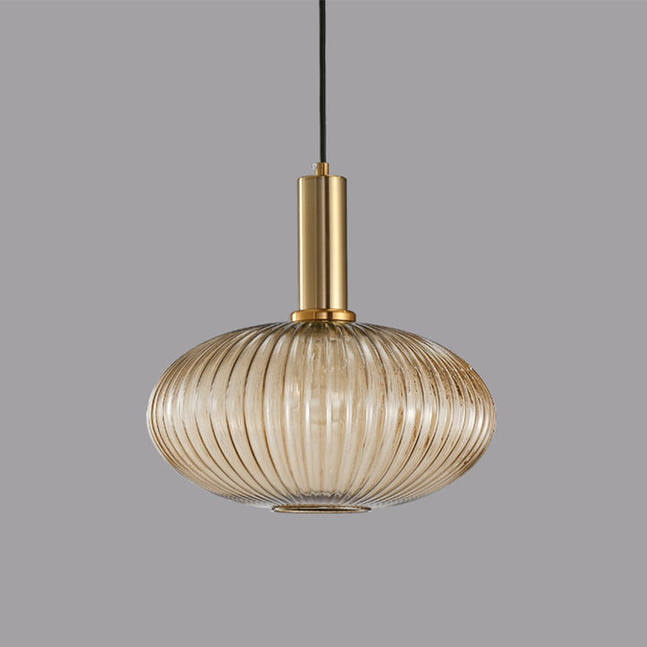 Vintage Stained Glass Lantern Shape Pendant Light | Kalsten