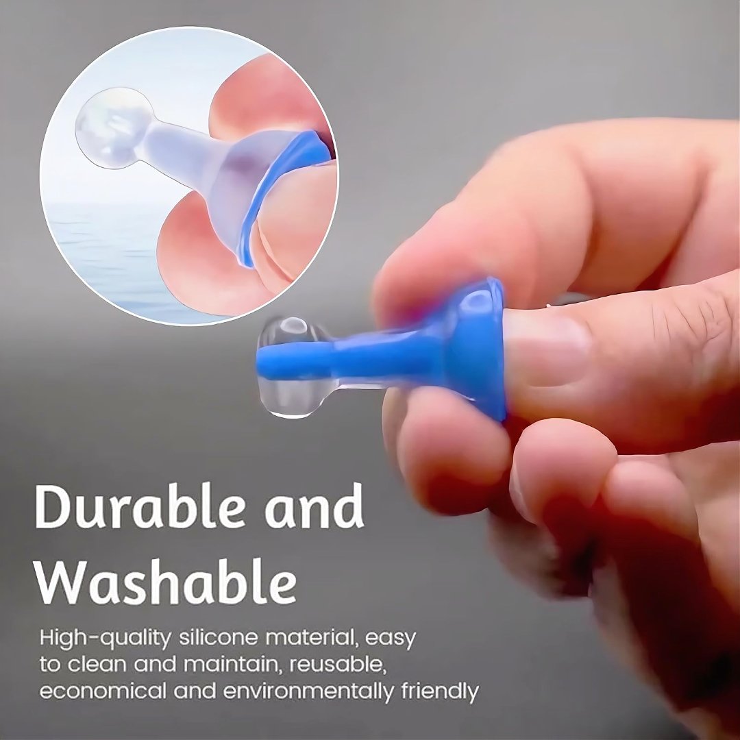 Kalsten | Reusable Inflatable Earplugs | Noise Cancelling & Waterproof | Medical Silicone | 35dB