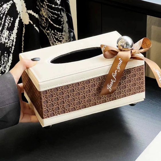 Kalsten | Modèra Premium Leatherite Tissue Case | Stylish and durable tissue organizer for modern spaces