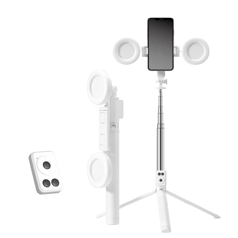 Kalsten | New 6 in 1 Selfie Stick With Fill Light