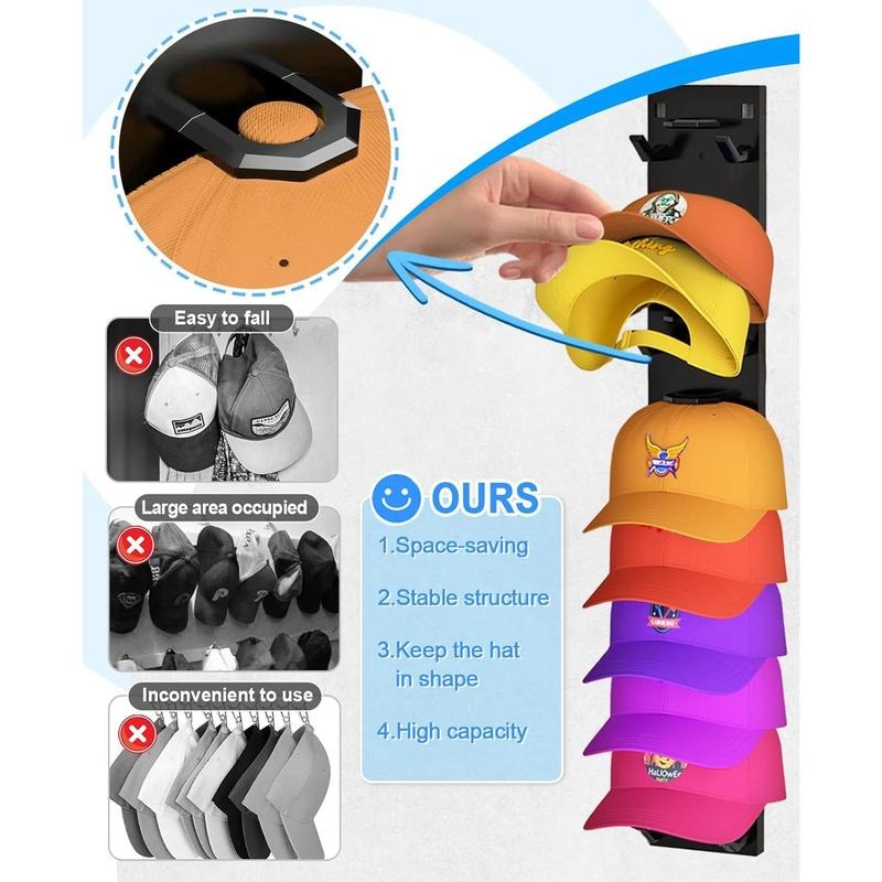 Kalsten | Wall Mounted Hat Organizer
