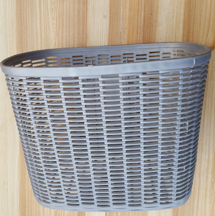 durable ventilated plastic laundry hamper with woven grid design Kalsten