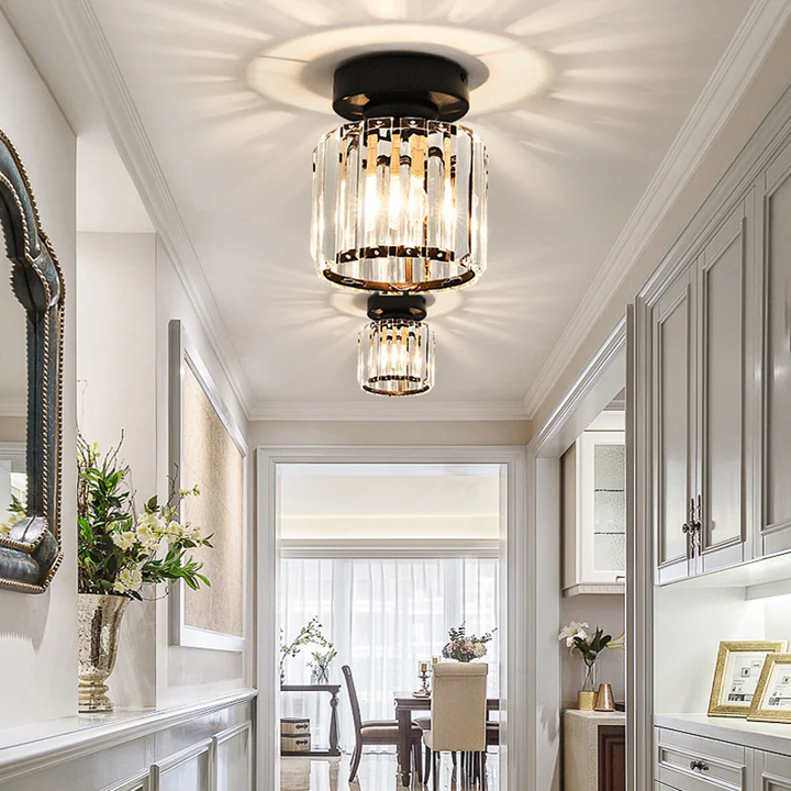Crystal Flush Mount Ceiling Light Kalsten