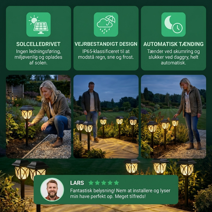 LumaPath Solar Light for Garden Paths | Kalsten