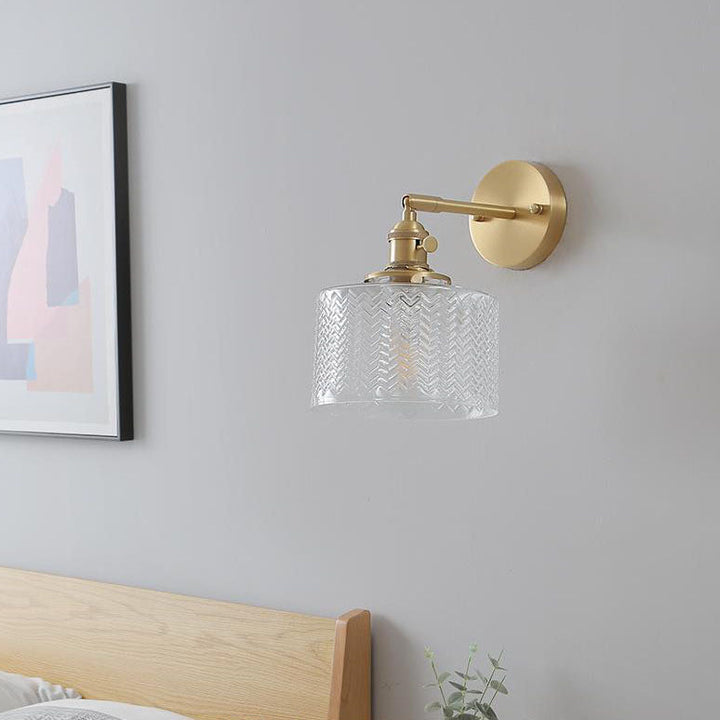 Minimalist Brass Wall Lamp
