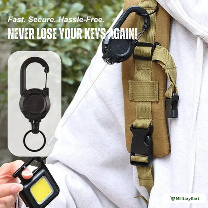 Skanto | Skanto Heavy Duty Expandable Keychain – Multi-Use Outdoor Carabiner Tool