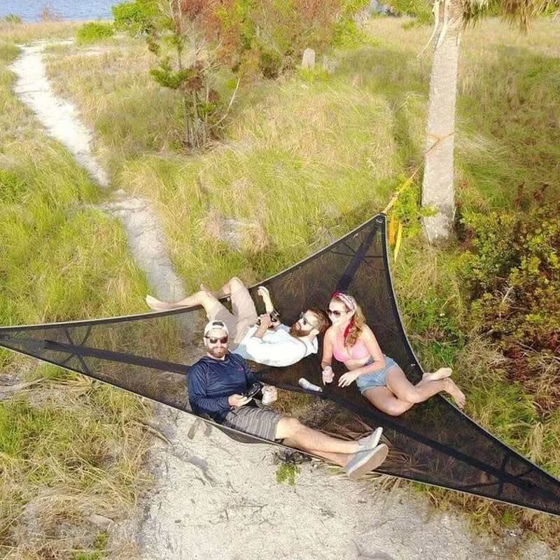 Kalsten | Multi-Person Camping Hammock with 3-Point Anchor System