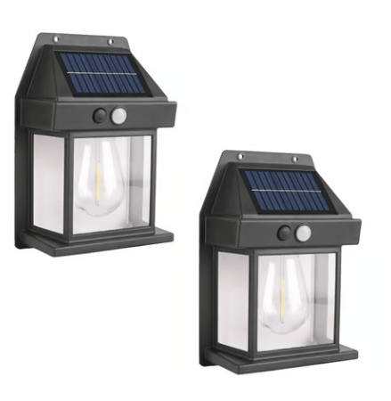 Solar wall light with motion detector | Kalsten
