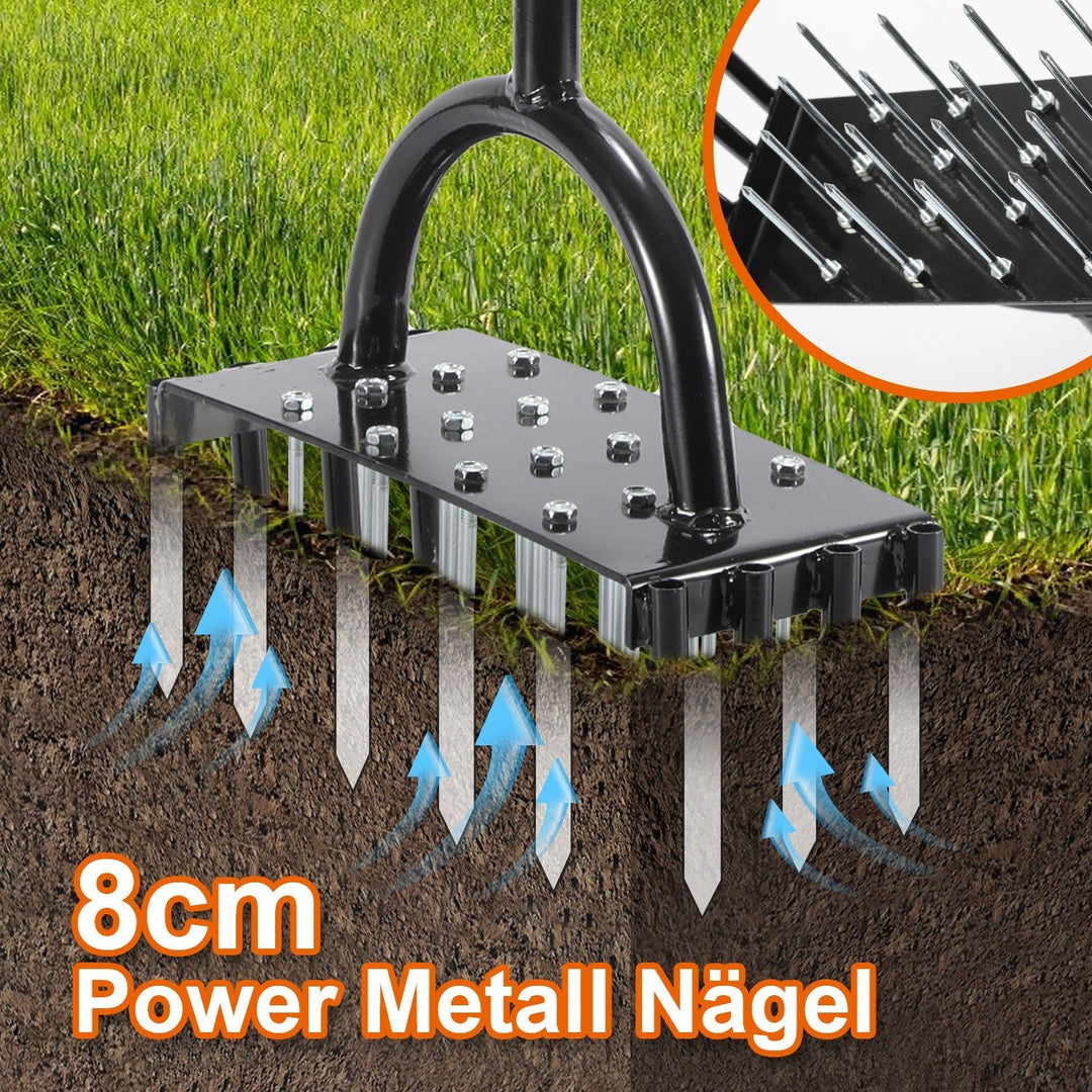 Lawn aerator aerifier verticutter for compacted soils | Kalsten