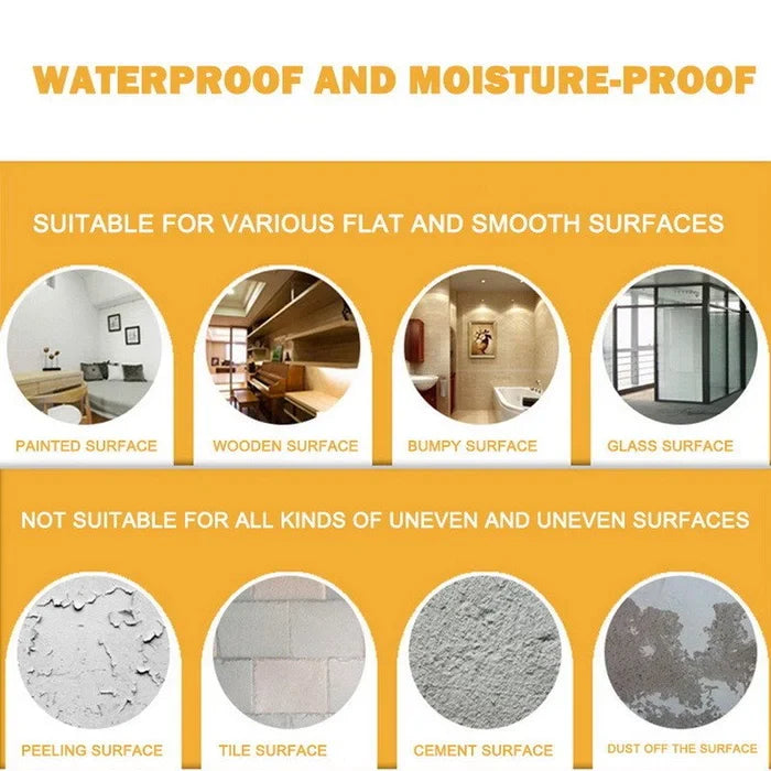 3D-wall trim - self-adhesive, environmentally protective 3D-wall trim with environmental protection