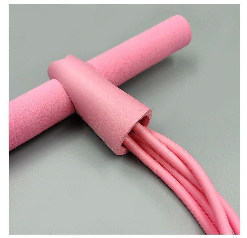 Skanto | 21 Fitness Resistance Band - 4 Tube Pedal Ankle Puller