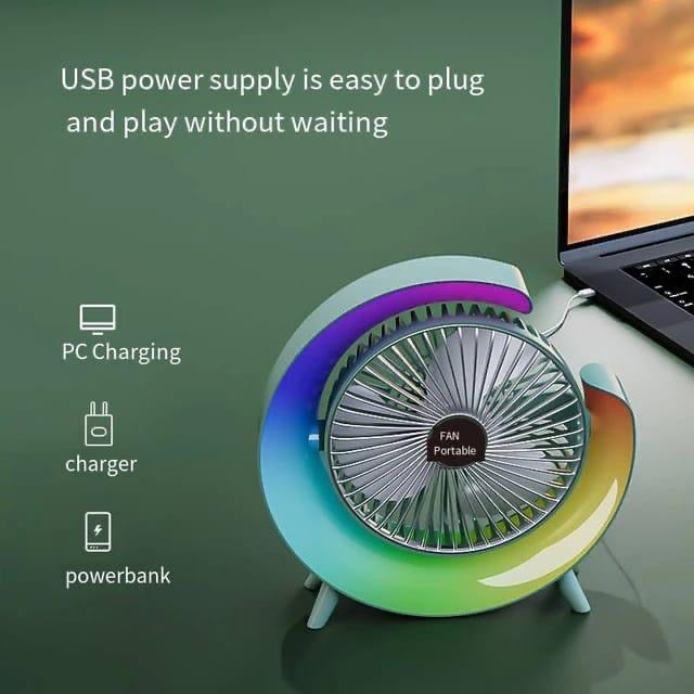 Fan Desktop Rechargeable 2:1 | Kalsten