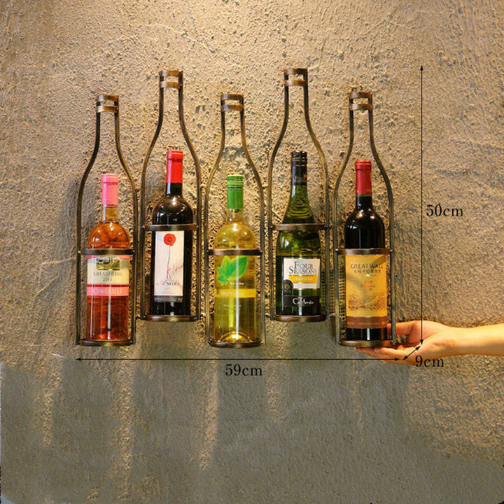 Kalsten | Iron Hang Wine Rack