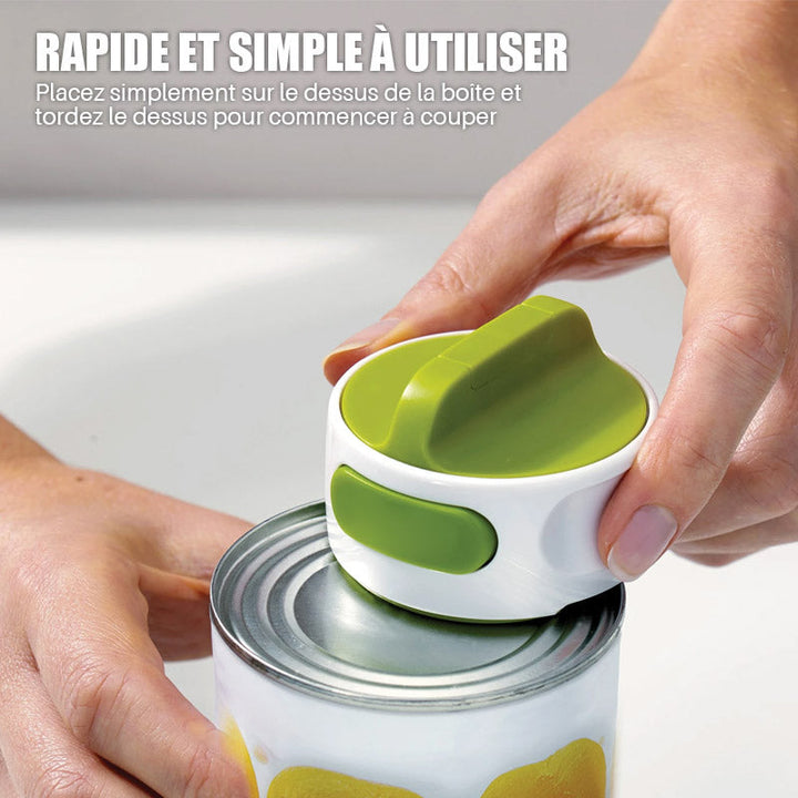 Stainless Steel Can Opener with Comfort Grip | Kalsten