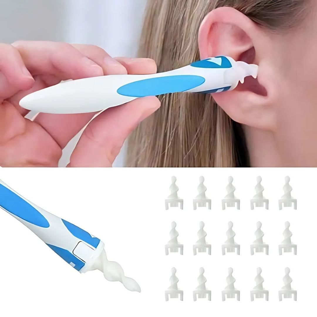 ClearEar | Silicone Ear Wax Remover – Safe – Non-invasive – Flexible for Ear Hygiene – Hearing Comfort – Clarity & Itch-Free Skanto
