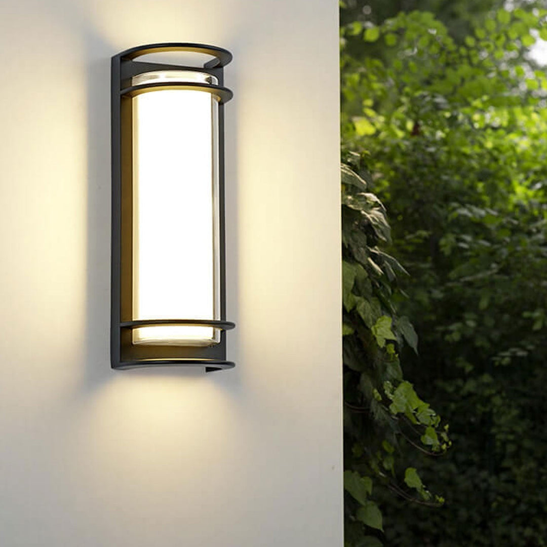 Modern Outdoor Column Waterproof LED Garden Wall Sconce Lamp | Kalsten