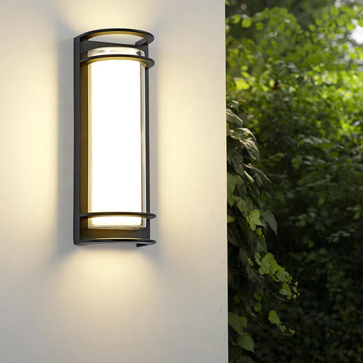 Modern Outdoor Column Waterproof LED Garden Wall Sconce Lamp | Kalsten