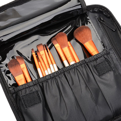 Skanto | Makeup Cosmetic Storage Bag with Adjustable Compartment